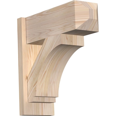 Ekena Millwork Imperial Smooth Craftsman Outlooker, Douglas Fir, 7 1/2"W x 20"D x 20"H OUT08X20X20IMP04SDF